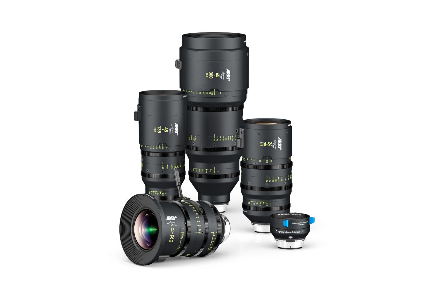 Die ARRI-Signature-Zoom-Objektive wurden für den universellen Einsatz mit jeder Large-Format- und Super-35-Kamera entwickelt. (Fotos: ARRI)