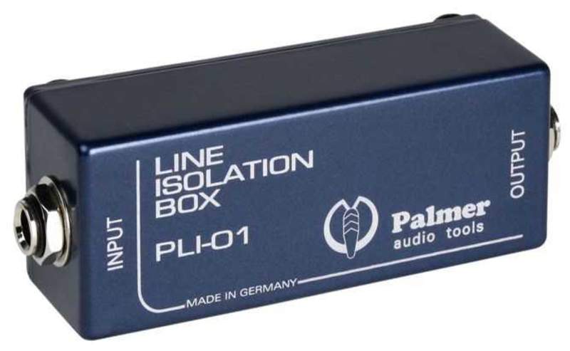 Universal-Tool zur Behebung von Brummschleifen: die Palmer PLI-01 Line Isolation Box. (Foto: Palmer)