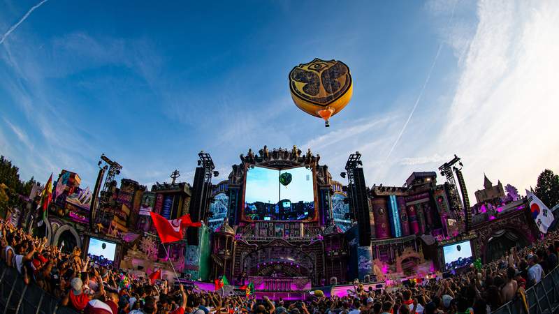 Das Open-Air-Musikfestival Tomorrowland findet jährlich in der belgischen Stadt Boom statt. (Foto: Tomorrowland)
